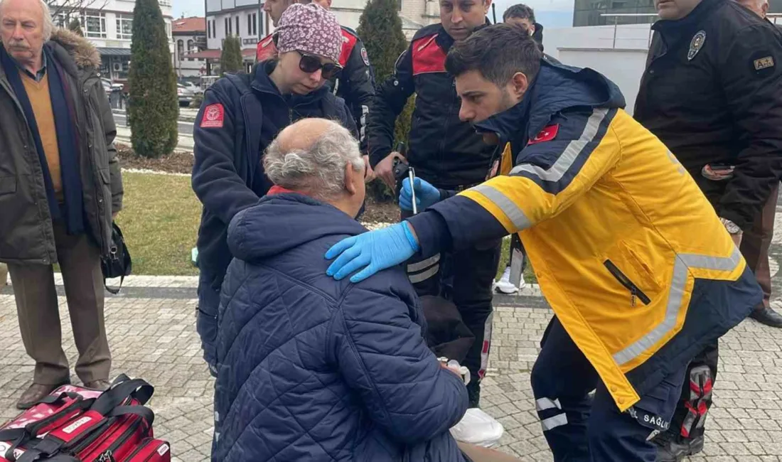 Bolu’da parkta üniversite öğrencisi tarafından darp edilen 67 yaşındaki Naim