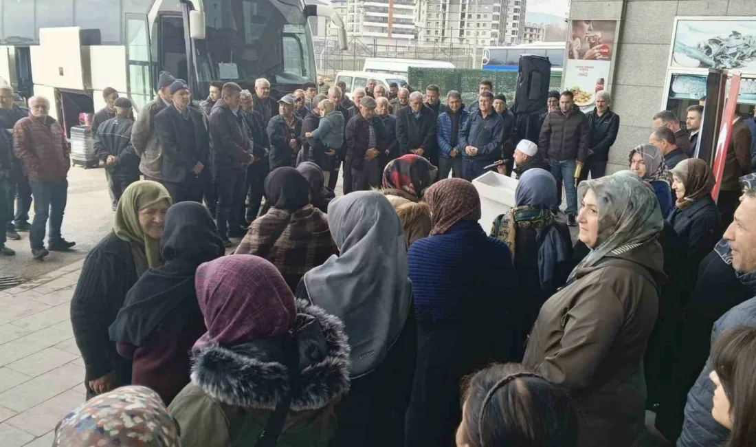 Bolu’da, Şevval ayında umre vazifesini yerine getirmek isteyen 25 kişilik