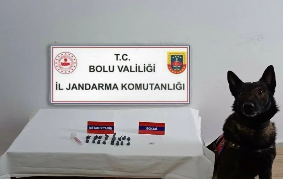 Bolu’da araçta uyuşturucuyla yakalanan 4 şüpheli hakkında yasal işlem başlatıldı.