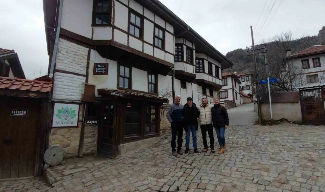 Bolu’nun Mudurnu ilçesinde bulunan 184 yıllık tarihi Hacı Şakirler Konağı,