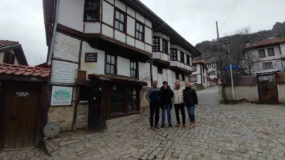 Bolu’nun Mudurnu ilçesinde bulunan 184 yıllık tarihi Hacı Şakirler Konağı,