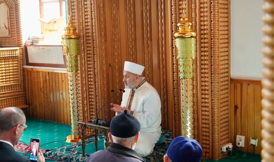Zonguldak’ın Çaycuma ilçesinde bulunan Merkez Yeni Camii’nde 18 Mart Şehitleri