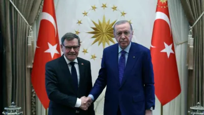 Cumhurbaşkanı Recep Tayyip Erdoğan, Almanya Dışişleri Bakanı Johann Wadephul’u kabul