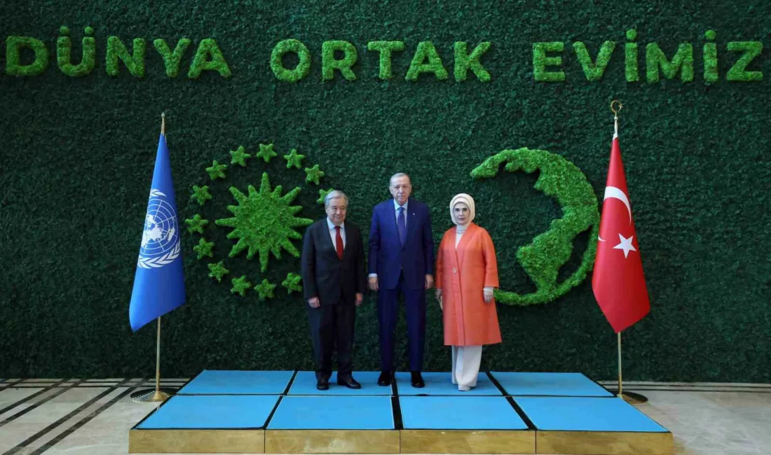 Cumhurbaşkanı Recep Tayyip Erdoğan, BM Genel Sekreteri Antonio Guterres’e Atatürk