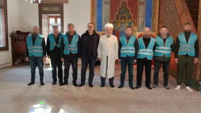 Ankara’da yükümlüler, 8 caminin temizlik ve çevre düzenlemesini tamamlayarak anlamlı