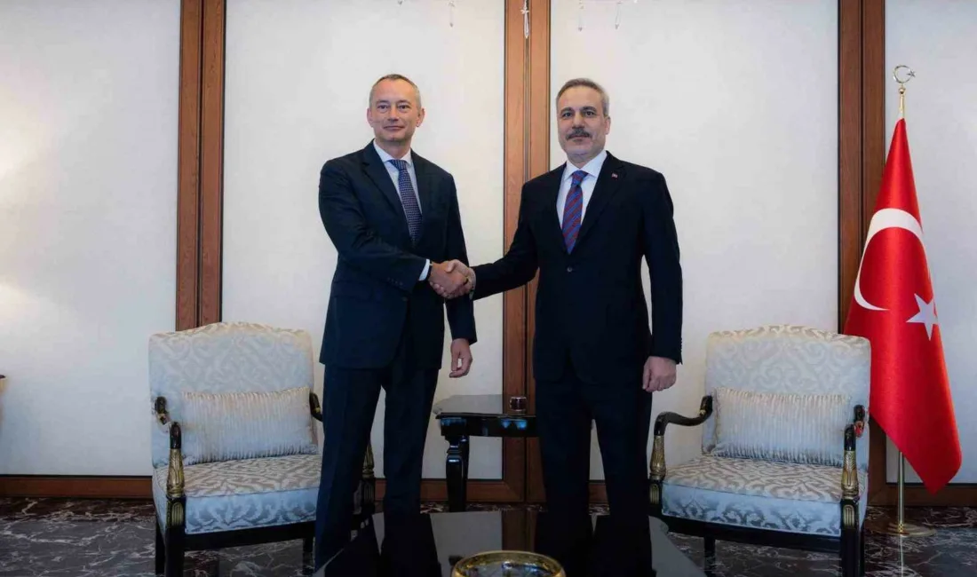Dışişleri Bakanı Hakan Fidan, Gazze Yüksek Temsilcisi Nikolay Mladenov ile