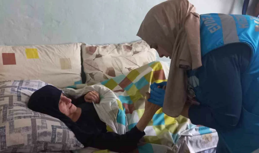 DÜZCE(İHA) – Sağlık Bakanlığı tarafından yatağa bağımlı, özel bireyler ve