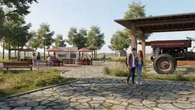 Düzce Belediyesi Park ve Bahçeler Müdürlüğü hizmet birimlerinin bulunduğu Mergiç