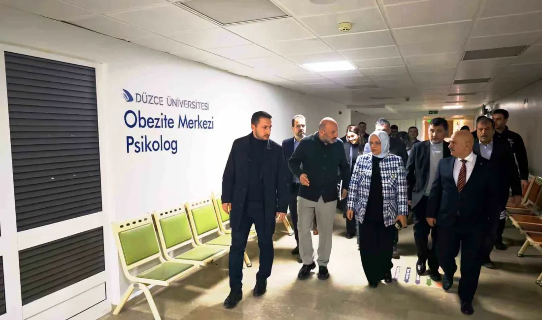 Düzce Üniversitesi Eğitim ve Araştırma hastanesinde güçlendirme çalışmaları yerinde incelendi