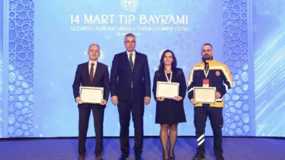 DÜZCE(İHA) – İstanbul’da düzenlenen 14 Mart Tıp Bayramı programında Düzceli