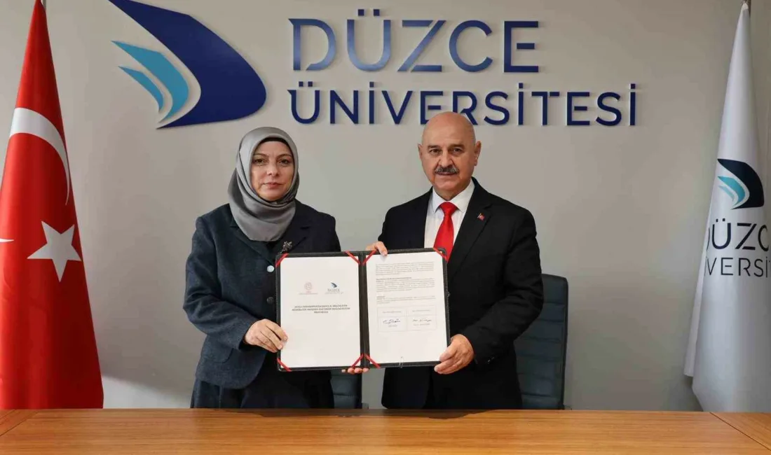 Düzce Üniversitesi ile Milli Eğitim Müdürlüğü arasında öğrencilerin uygulamalı eğitim