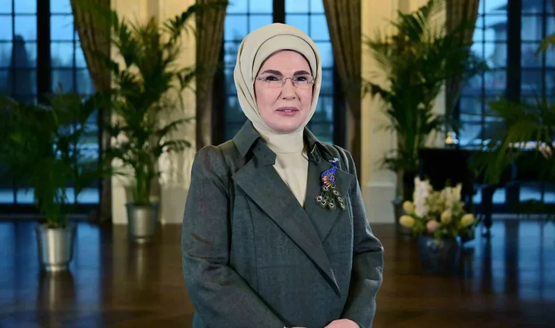 Cumhurbaşkanı Recep Tayyip Erdoğan’ın eşi Emine Erdoğan, “Küresel ölçekte israf