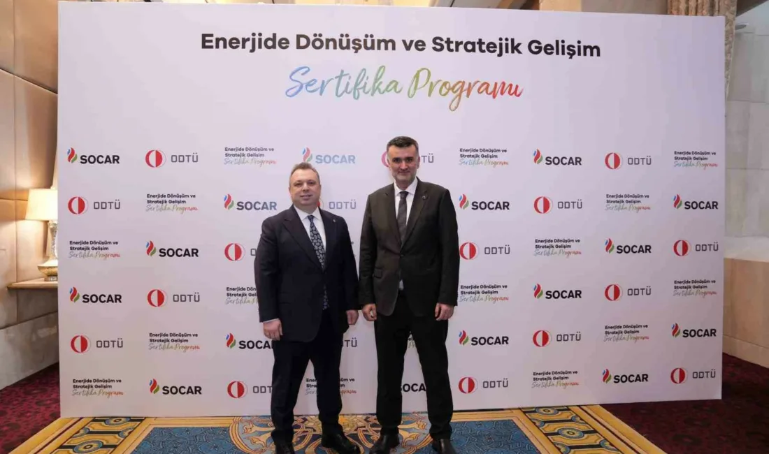 SOCAR Türkiye ve Orta Doğu Teknik Üniversitesi (ODTÜ) iş birliğiyle,