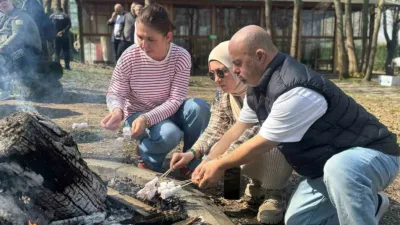 Sakarya’da faaliyet gösteren engelsiz hobi atölyeleri öğrencileri, Orman Haftası dolayısıyla