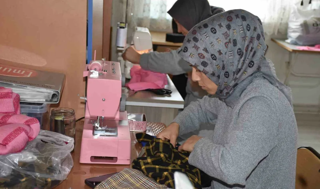Sakarya’nın Hendek ilçesinde, özel eğitim alan engelli çocukların anneleri için