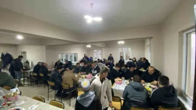 Zonguldak’ın Ereğli ilçesine bağlı Gebe köyünde vatandaşlar, yıllardır süregelen bayram
