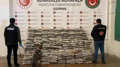 Ticaret Bakanlığı Gümrükler Muhafaza ekiplerince Ambarlı Limanı, Kapıkule Gümrük Kapısı