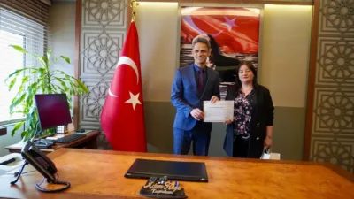 Zonguldak’ın Çaycuma ilçesinde Kütüphaneler Haftası çerçevesinde ilçede çok kitap okuyan