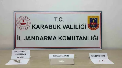 Karabük’te jandarma ekiplerince düzenlenen operasyonlarda uyuşturucu madde, ruhsatsız silah, kaçak