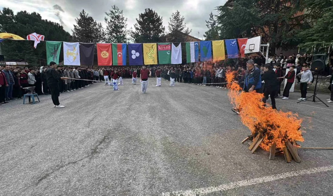 Karabük’te baharın gelişi olarak kutlanan Nevruz Bayramı düzenlenen çeşitli etkinliklerle
