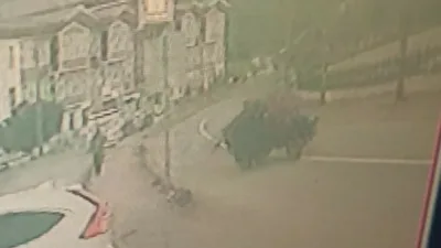 Kastamonu’nun İnebolu ilçesinde “patpat” diye tabir edilen tarım aracının lastiğinin