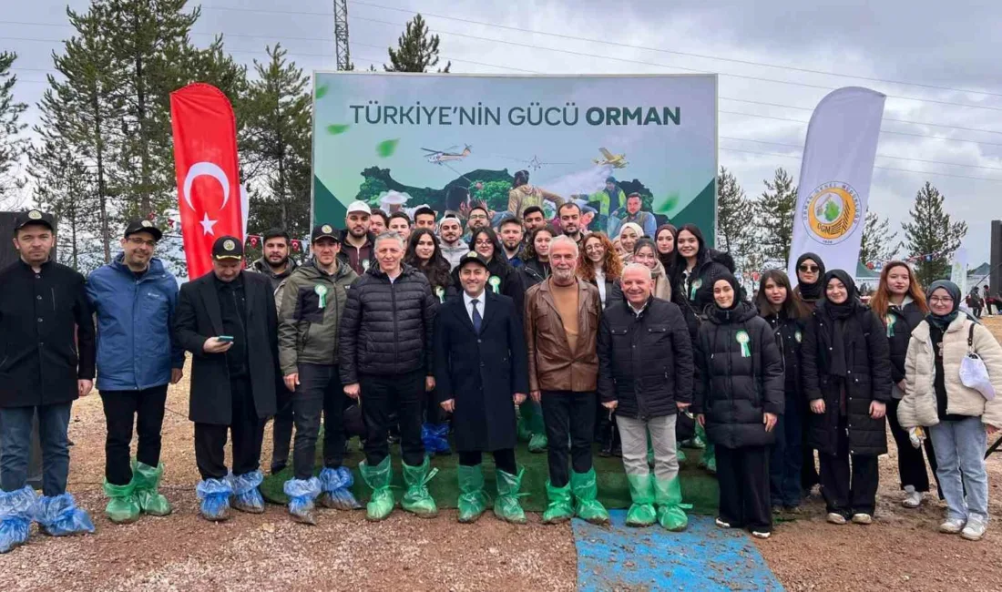Karabük Üniversitesi (KBÜ) Orman Fakültesi akademisyenleri ve öğrencileri, “Türkiye’nin Gücü