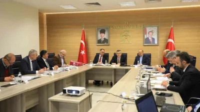 Kuzey Anadolu Kalkınma Ajansı Yönetim Kurulu toplantısında, bölgesel kalkınma, destek