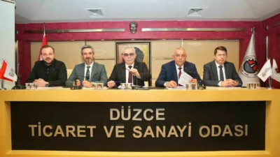 DÜZCE(İHA) – Düzce Ticaret ve Sanayi Odası (DTSO) olağan meclis