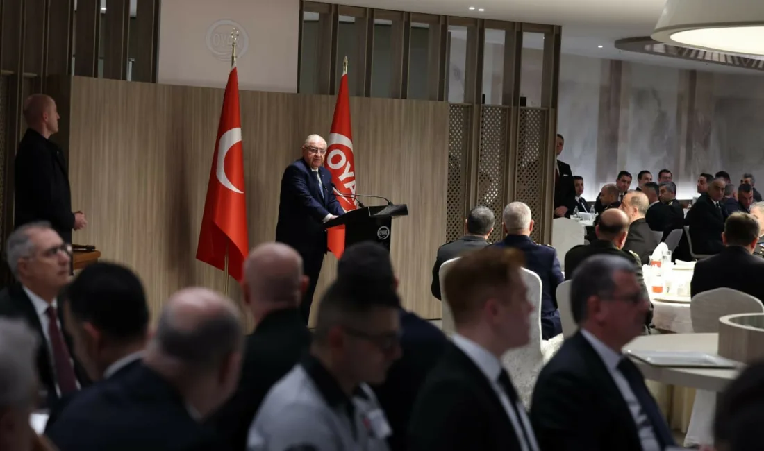 Millî Savunma Bakanı Yaşar Güler, OYAK Genel Müdürlük binasında düzenlenen