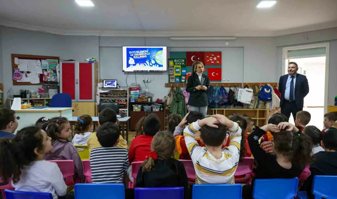 SASKİ, su tasarrufu bilincini erken yaşlarda aşılamak gayesiyle başlattığı ‘Su
