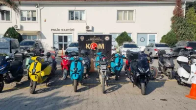 Sakarya merkezli 19 ilde, düşük silindir hacimli motosikletlerin motor kapasitelerini