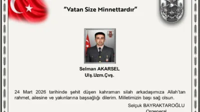 Milli Savunma Bakanlığı (MSB), Ağrı’da 1 askerin kaza sonucu yaralandığını,