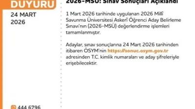 Ölçme, Seçme ve Yerleştirme Merkezi (ÖSYM), Milli Savunma Üniversitesi (MSÜ)