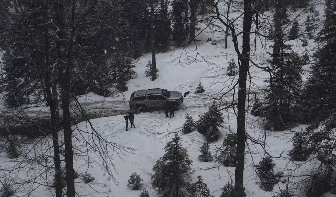 Düzce Safari Off-Road kulübü üyeleri mart ayının son günlerinde karla