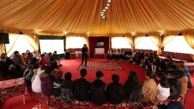 Kartepe’de Ramazan ayı etkinlikleri kapsamında minik kitapseverler için söyleşi ve