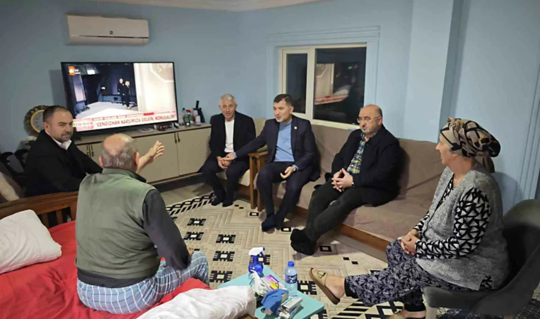 DÜZCE (İHA) –AK Parti Düzce Milletvekili Ercan Öztürk, Akçakoca’da hastalarla