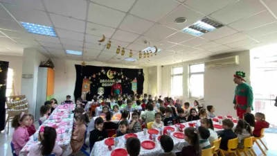 Pursaklar Belediyesi’nin Nezaket Okulu’nda eğitim gören öğrenciler, tekne orucunu öğle