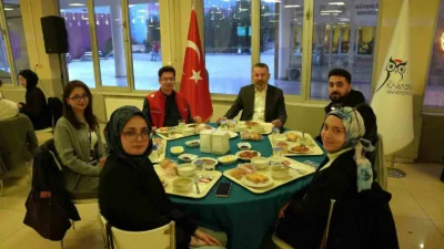 Karabük Üniversitesi’nde (KBÜ) düzenlenen “Gelecek ve Gençlik İftarı” programında Karabük