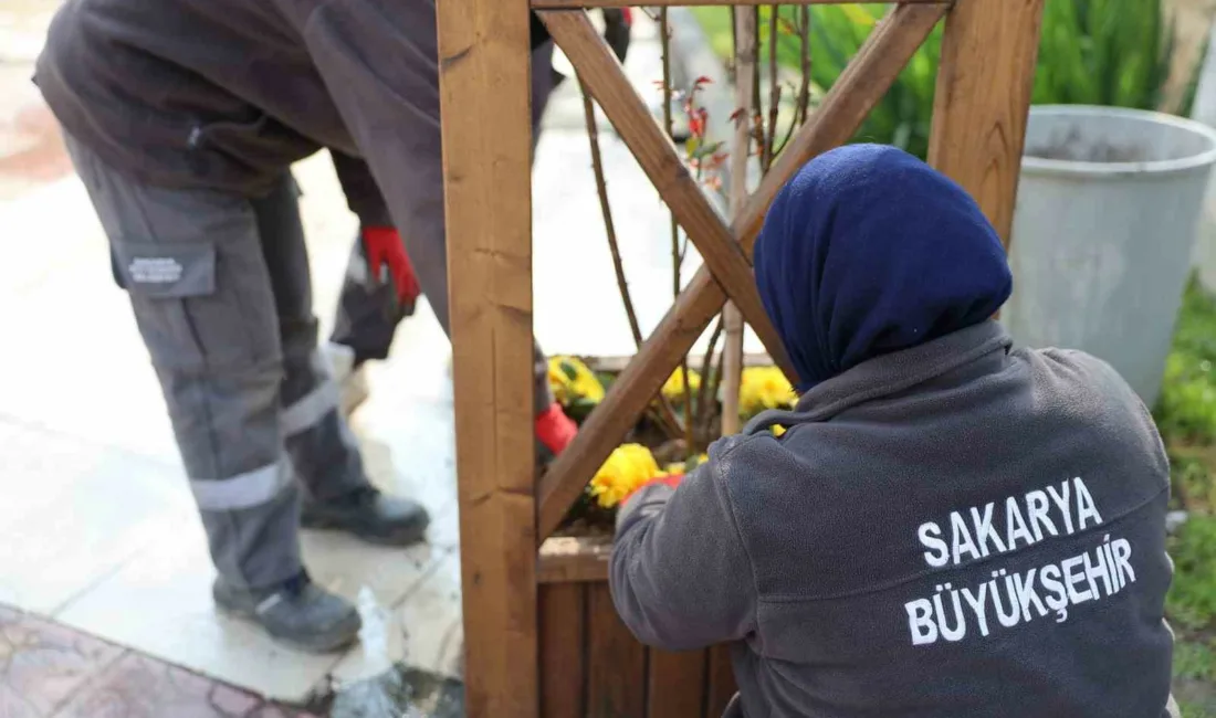 Sakarya’da Park ve Bahçeler Dairesi Başkanlığı ekiplerinin koordinesinde Ramazan Bayramı