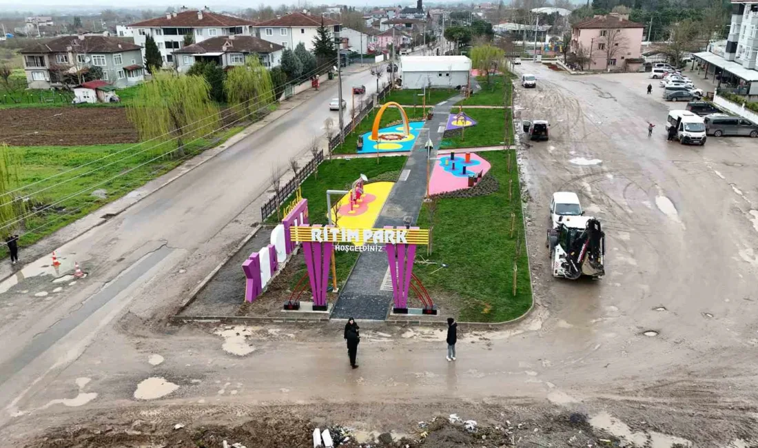 Sakarya Büyükşehir Belediyesi tarafından Söğütlü ilçe merkezinde 13 bin metrekarelik