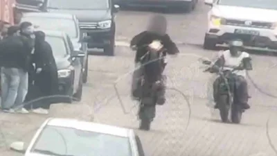 Kastamonu’nun Cide ilçesinde tek teker üzerinde motosiklet kullanan ve ehliyetinin