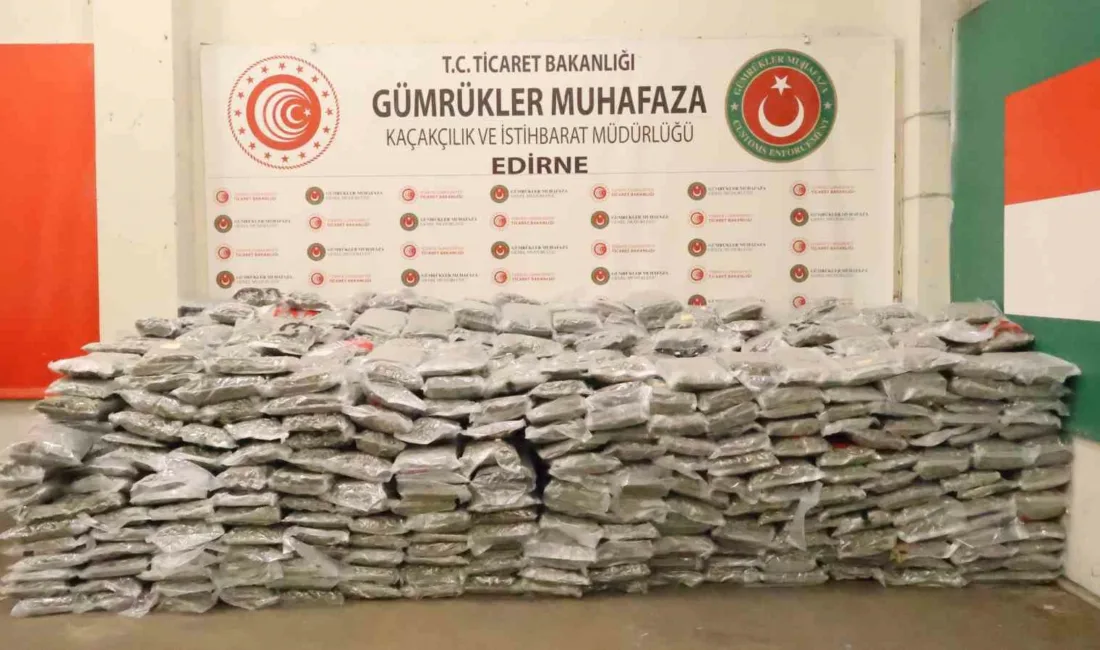 Ticaret Bakanlığı Gümrükler Muhafaza ekiplerince, Kapıkule Gümrük Kapısı’nda gerçekleştirilen operasyonda
