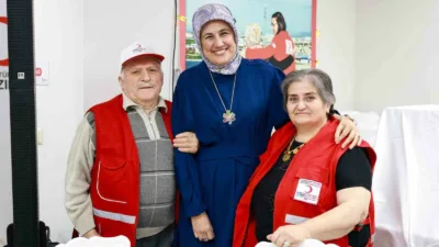 DÜZCE(İHA) – Türk Kızılay Genel Başkanı Prof. Dr. Fatma Meriç