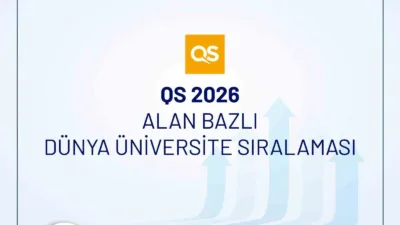 Türkiye’den toplam 11 üniversite, Quacquarelli Symonds’un (QS) 2026 Alan Bazlı