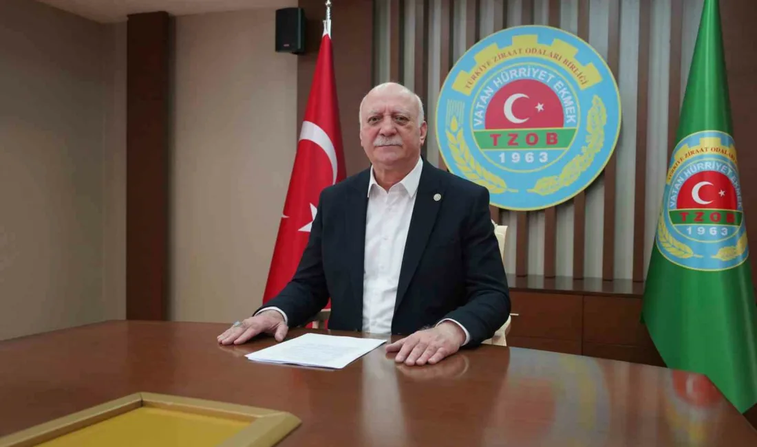 Türkiye Ziraat Odaları Birliği (TZOB) Genel Başkanı Şemsi Bayraktar, “Eski