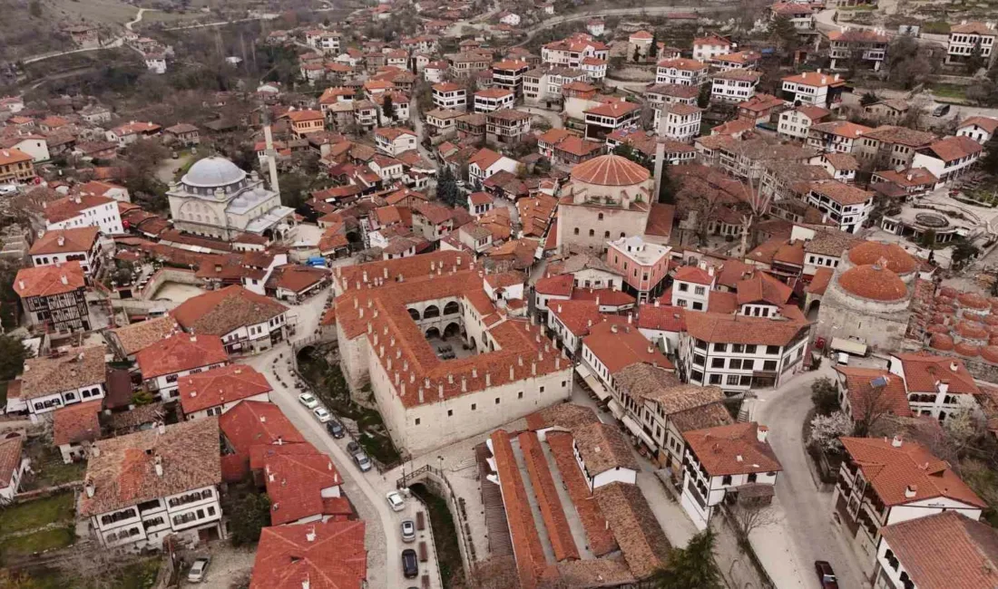 UNESCO Dünya Miras Listesi’nde yer alan Karabük’ün Safranbolu ilçesinde Ramazan
