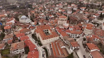 UNESCO Dünya Miras Listesi’nde yer alan Karabük’ün Safranbolu ilçesinde Ramazan