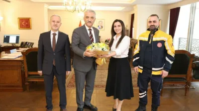 DÜZCE(İHA) – Düzce Valisi Mehmet Makas, 14 Mart Tıp Bayramı