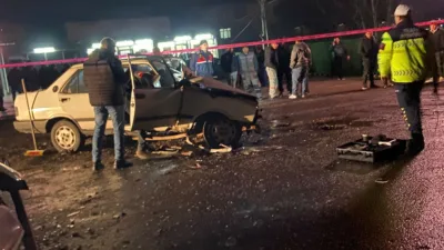 Zonguldak’ın Ereğli ilçesinde işçi servisi ile otomobilin çarpıştığı kazada 6