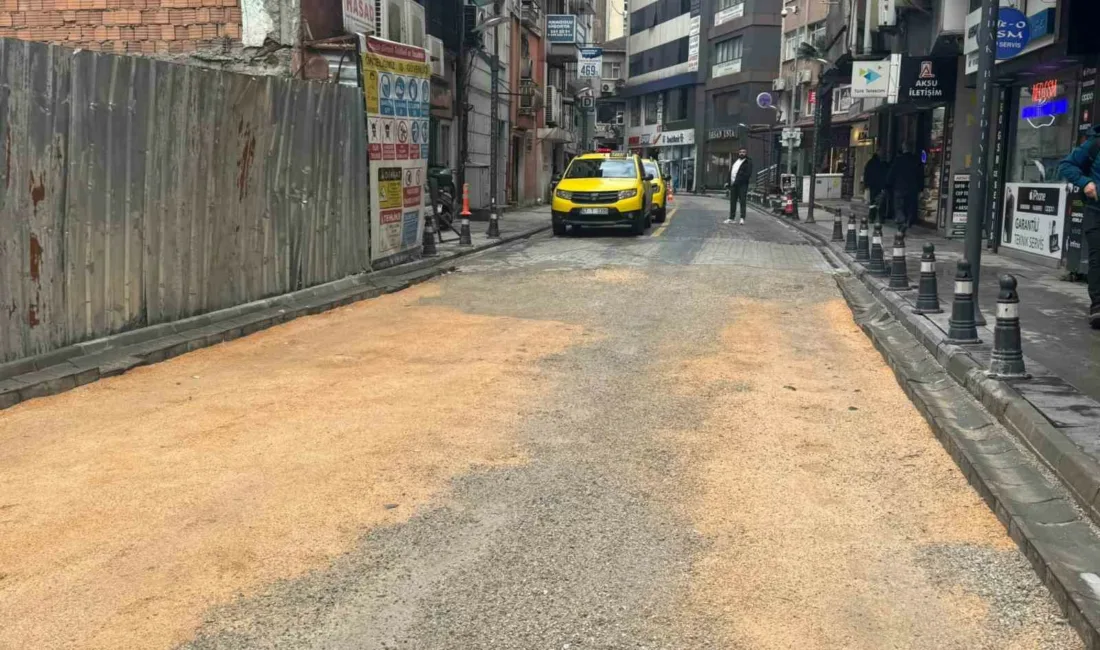 Zonguldak’ta inşaat sırasında çöken, yüklenici firma tarafından yapılan yol yeniden